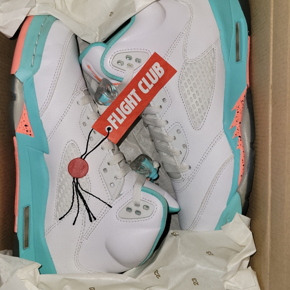 Retro 5s Light Aqua